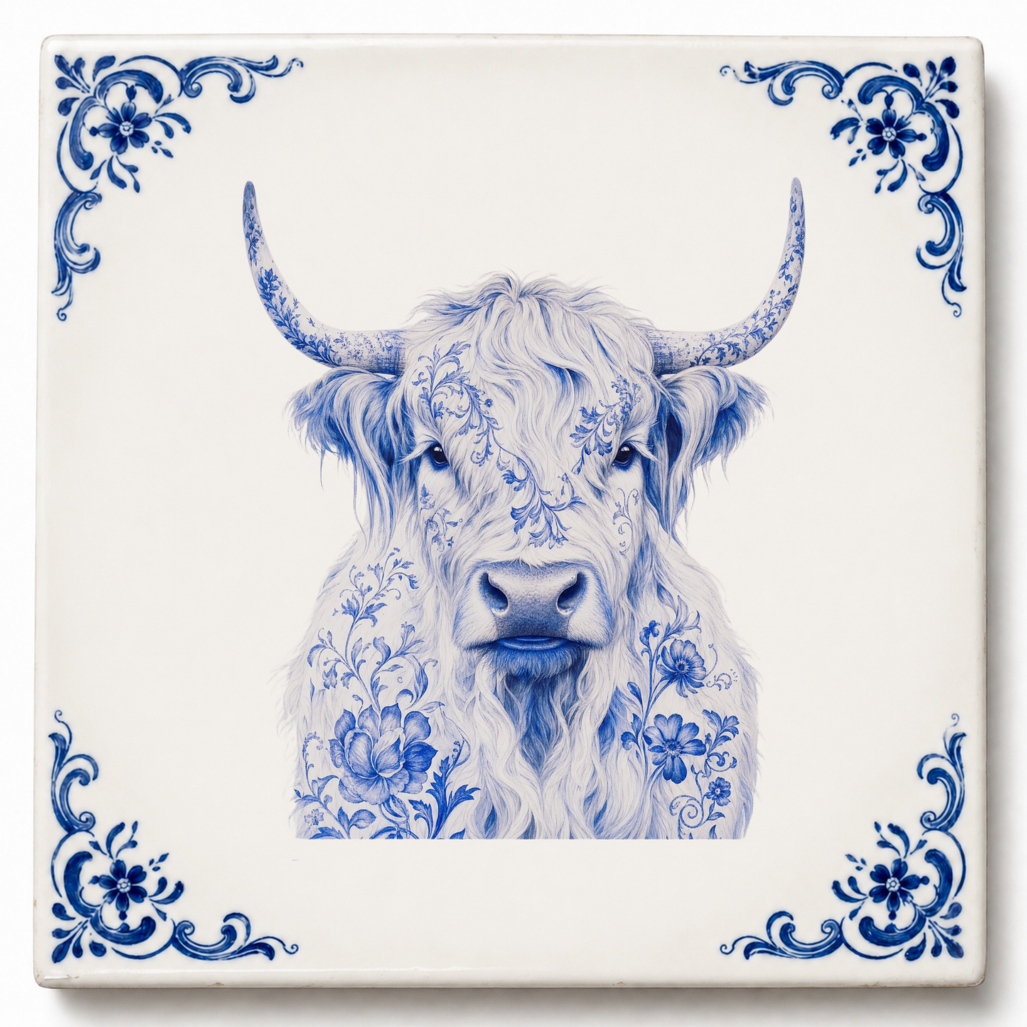Art Fliese – Schottisches Hochlandrind