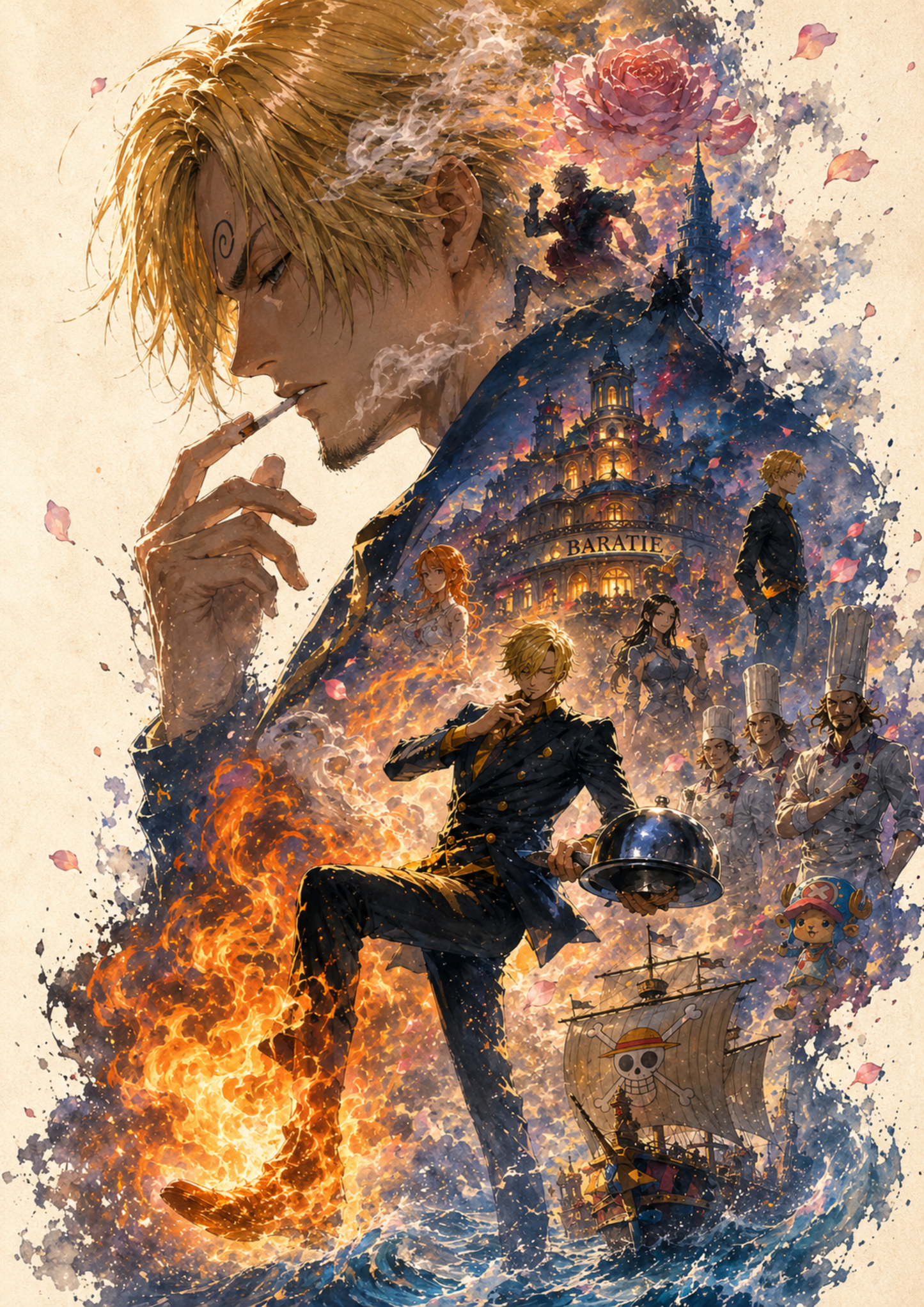 Burning Reverie – A3