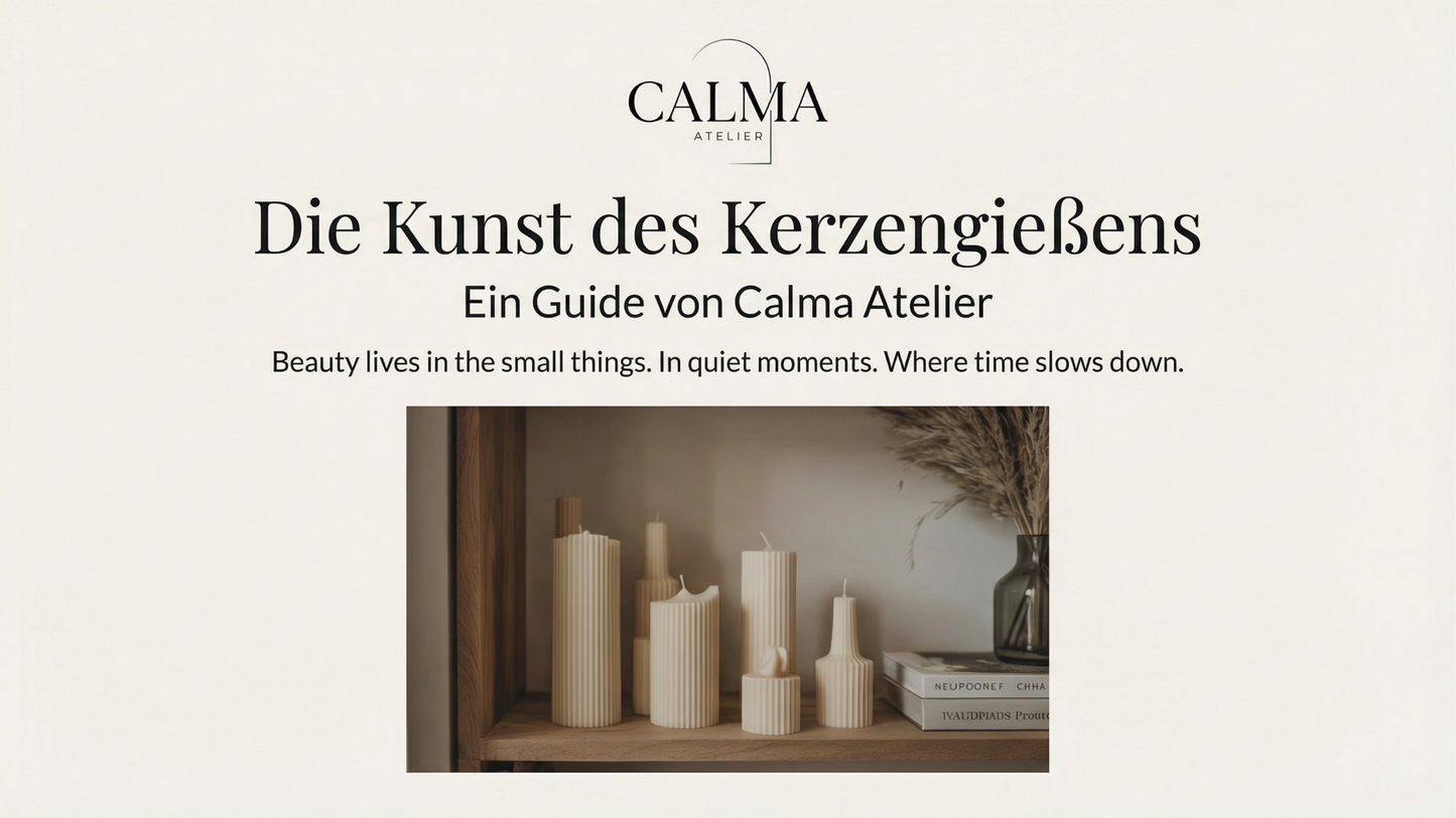 Kerzengießen lernen: Der komplette Guide