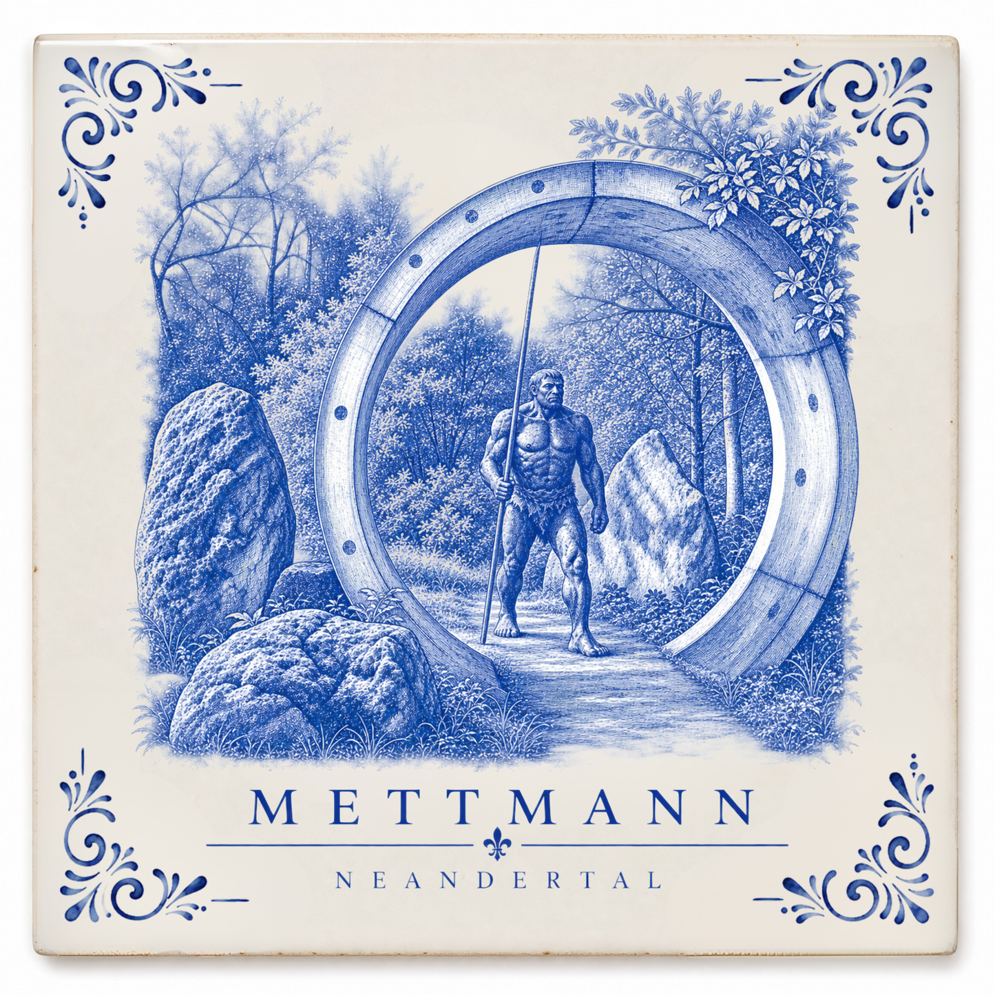 Mettmann Set – acht Motive plus Geschenkfliese