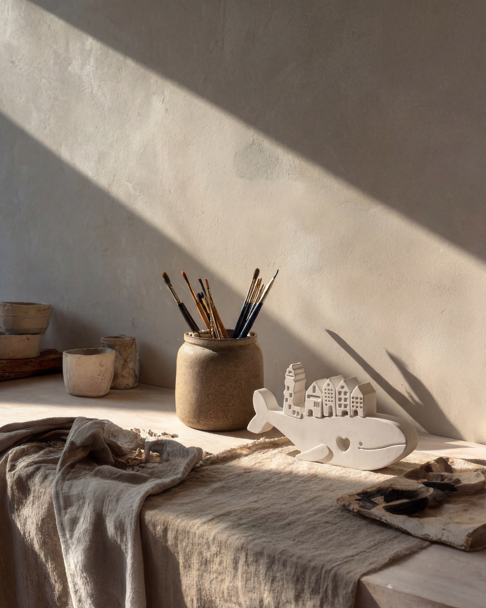 City Wal · Skulpturales Objekt