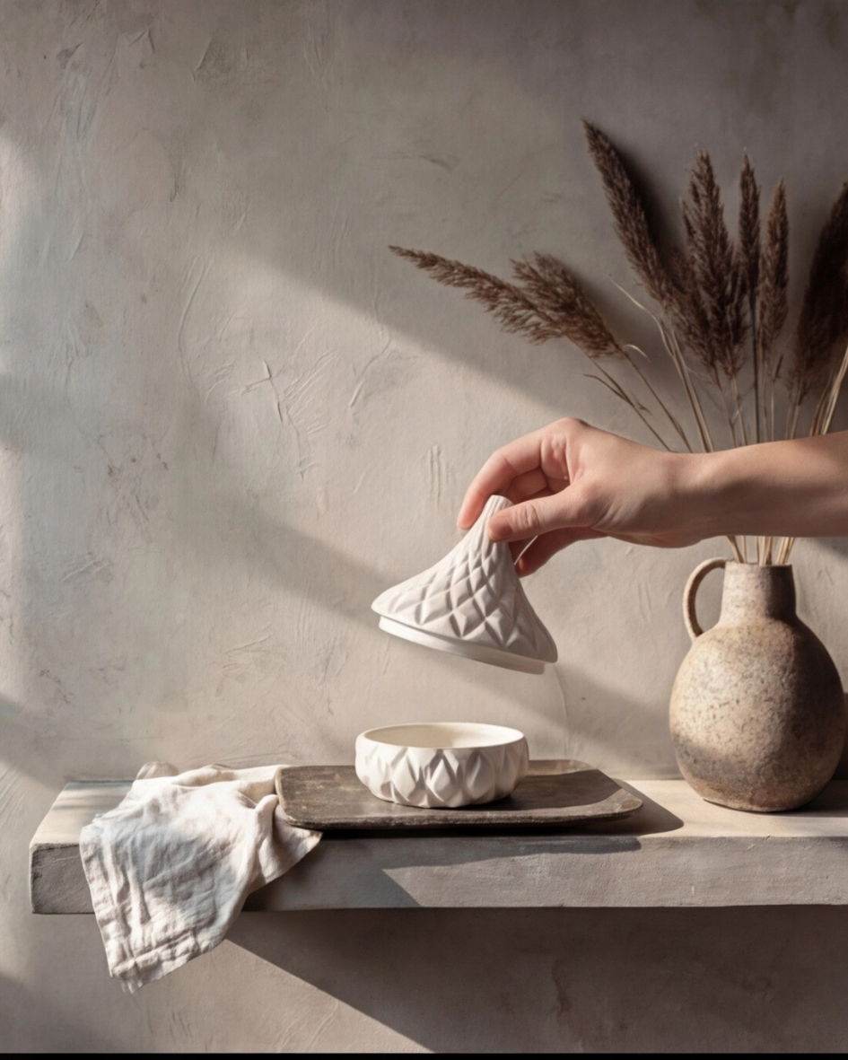 Allium · Schale mit Deckel