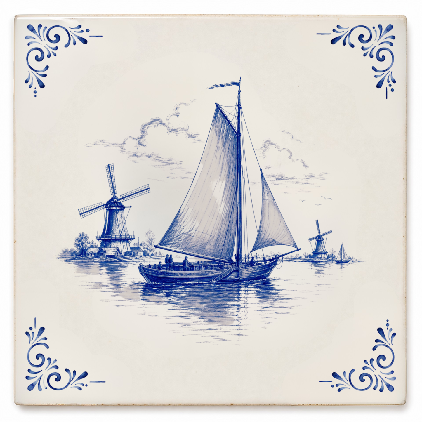 Art Fliese – Segelboot
