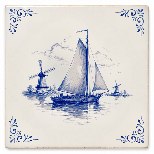 Art Fliese – Segelboot