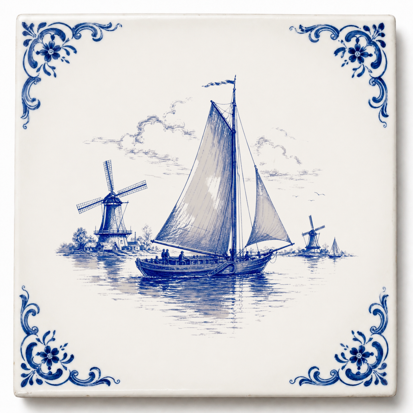 Art Fliese – Segelboot