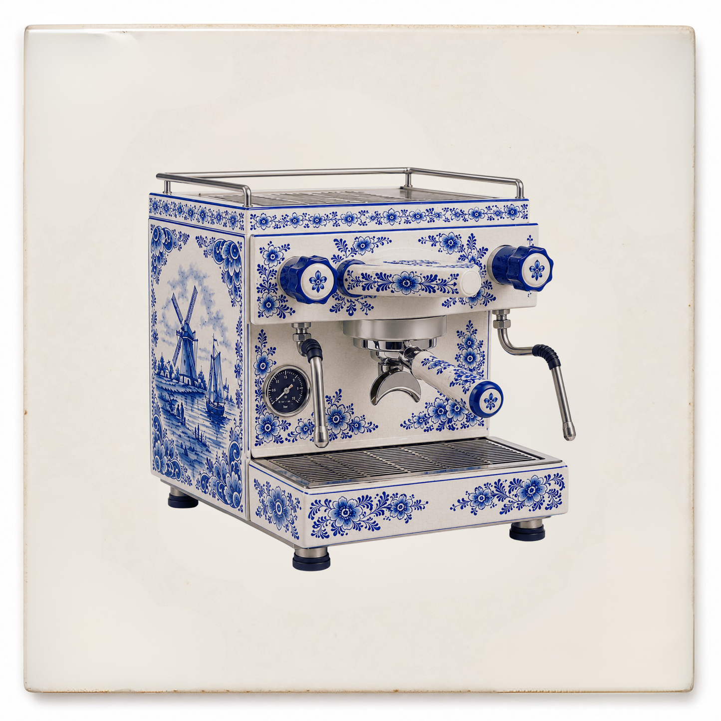 Art Fliese – Espressomaschine
