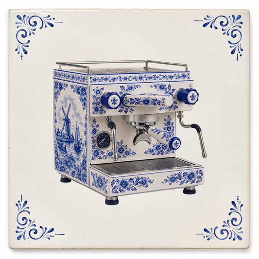 Art Fliese – Espressomaschine
