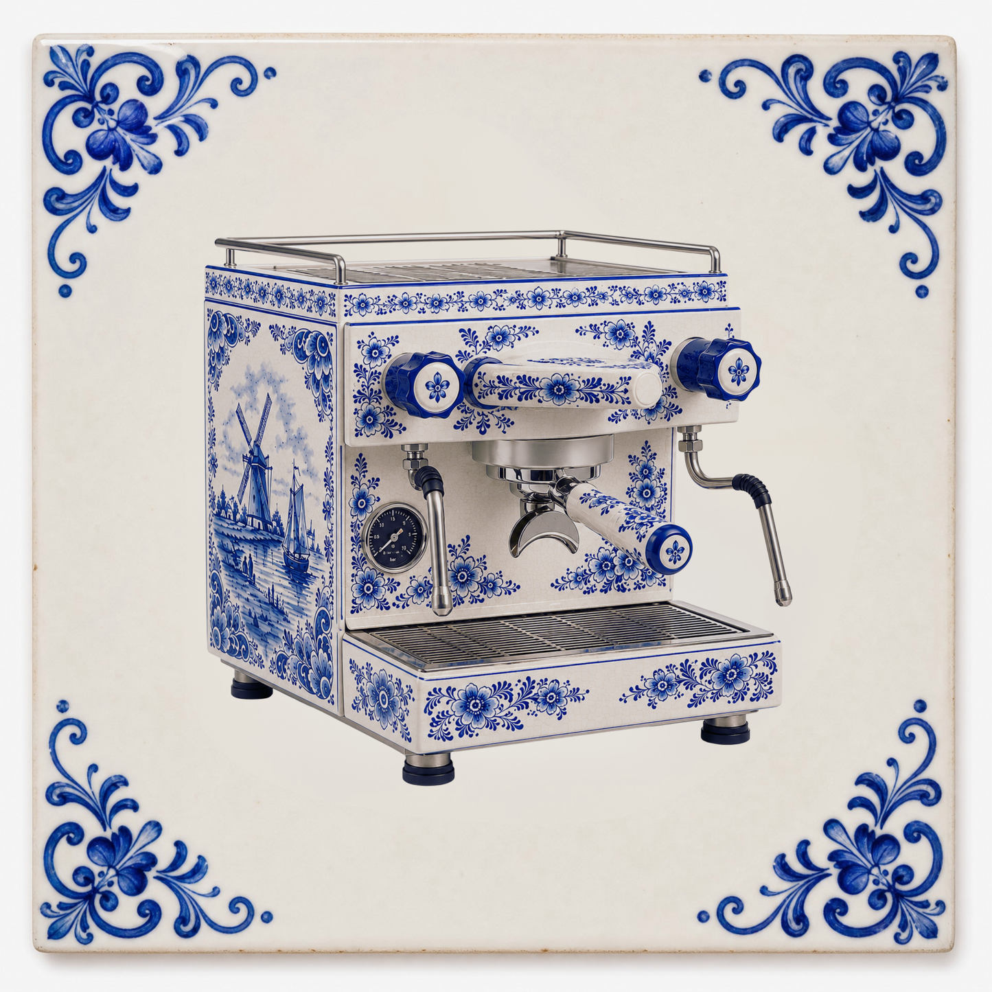 Art Fliese – Espressomaschine