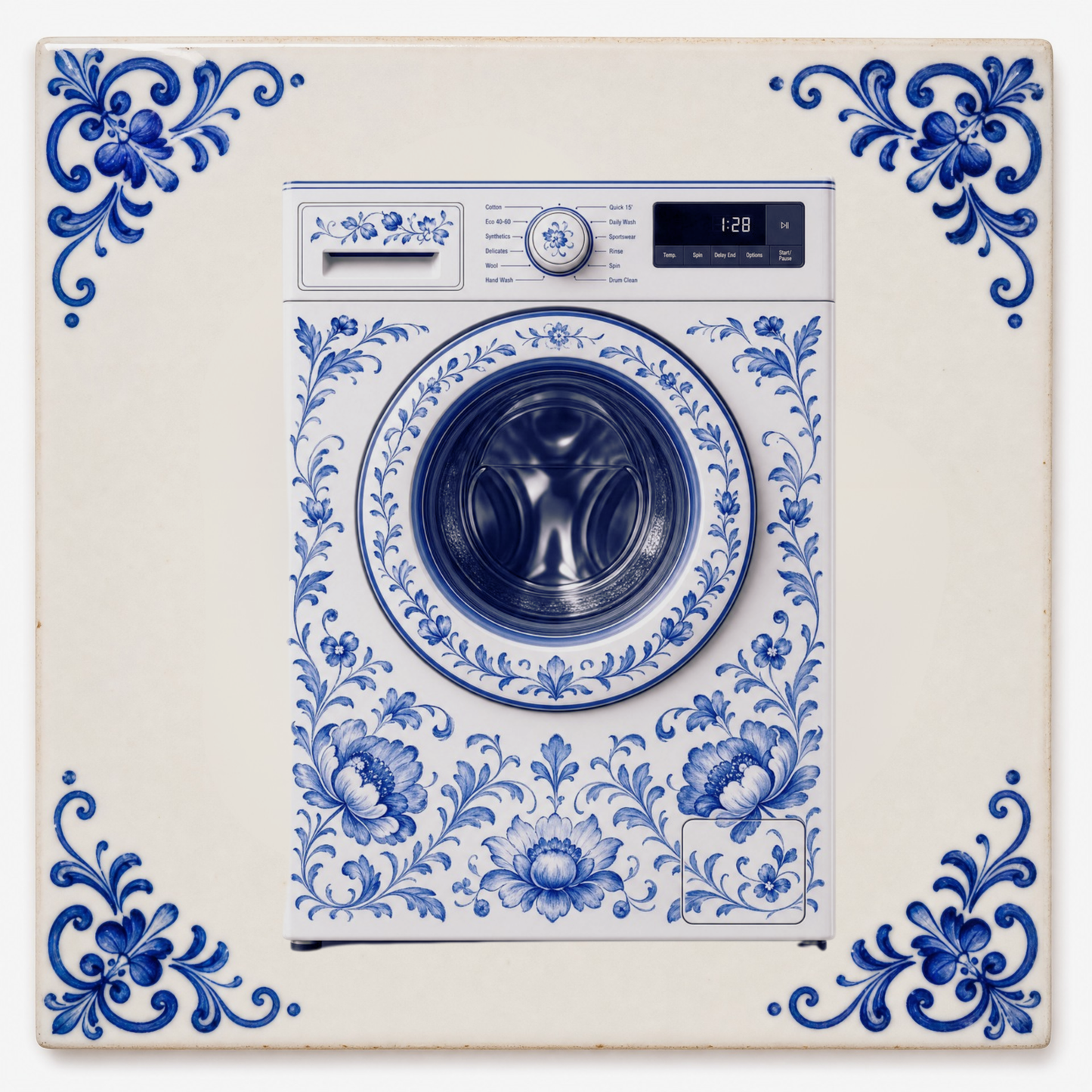 Art Fliese – Waschmaschine