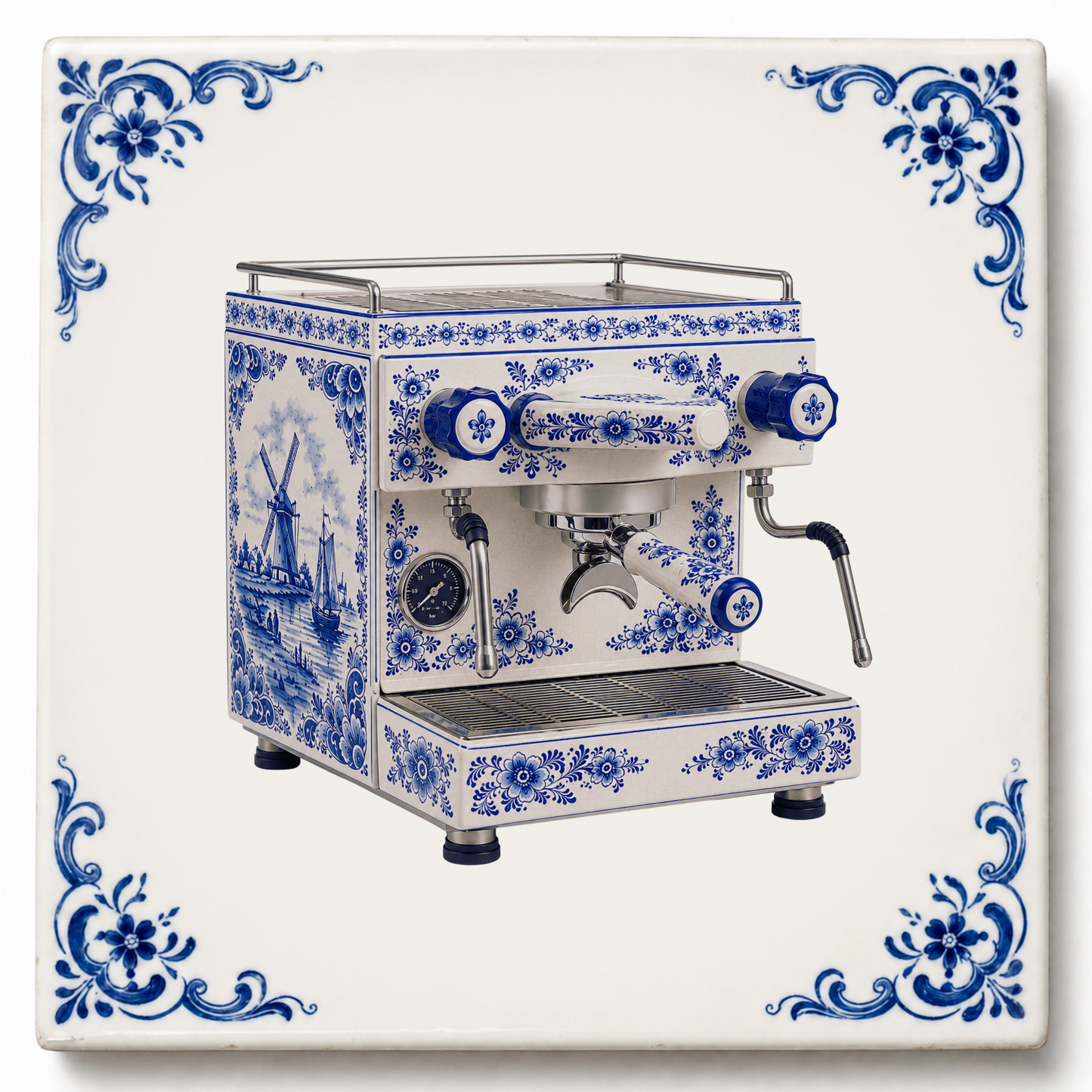 Art Fliese – Espressomaschine