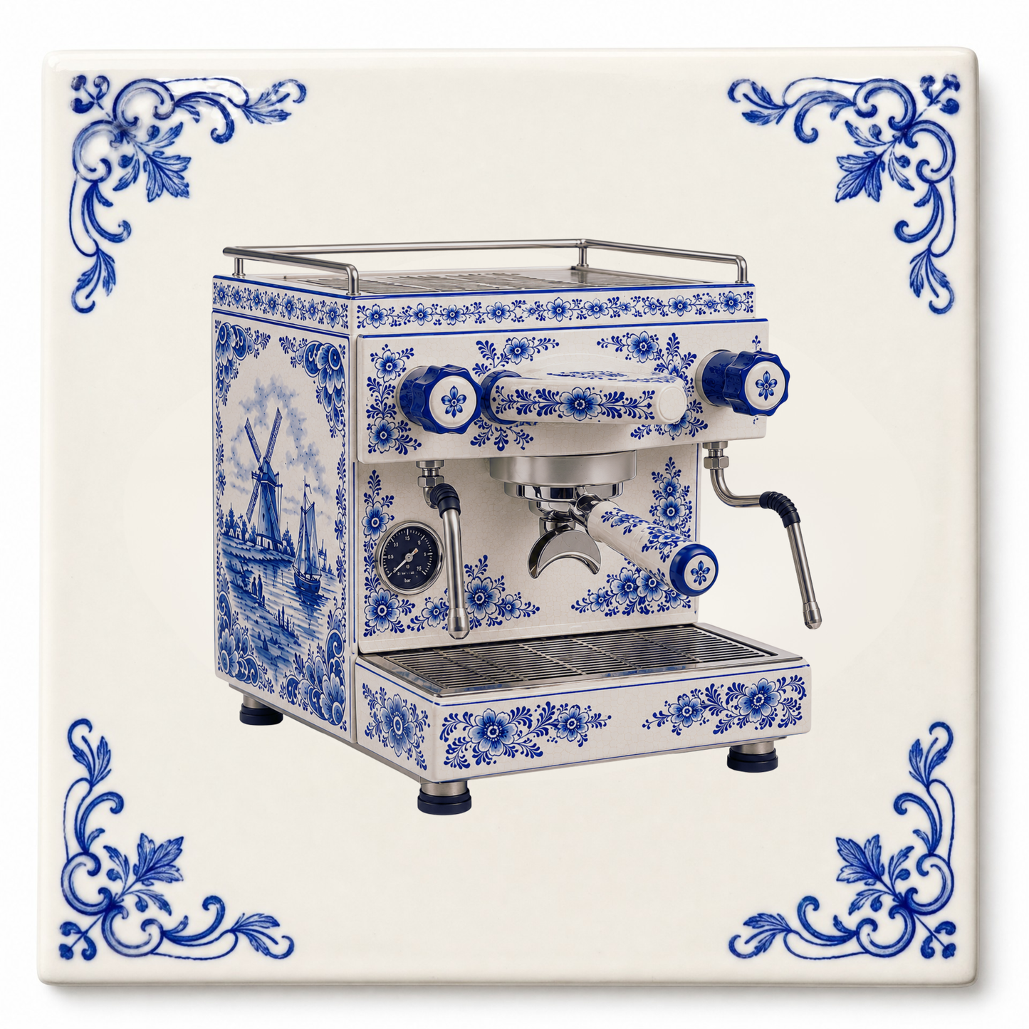 Art Fliese – Espressomaschine