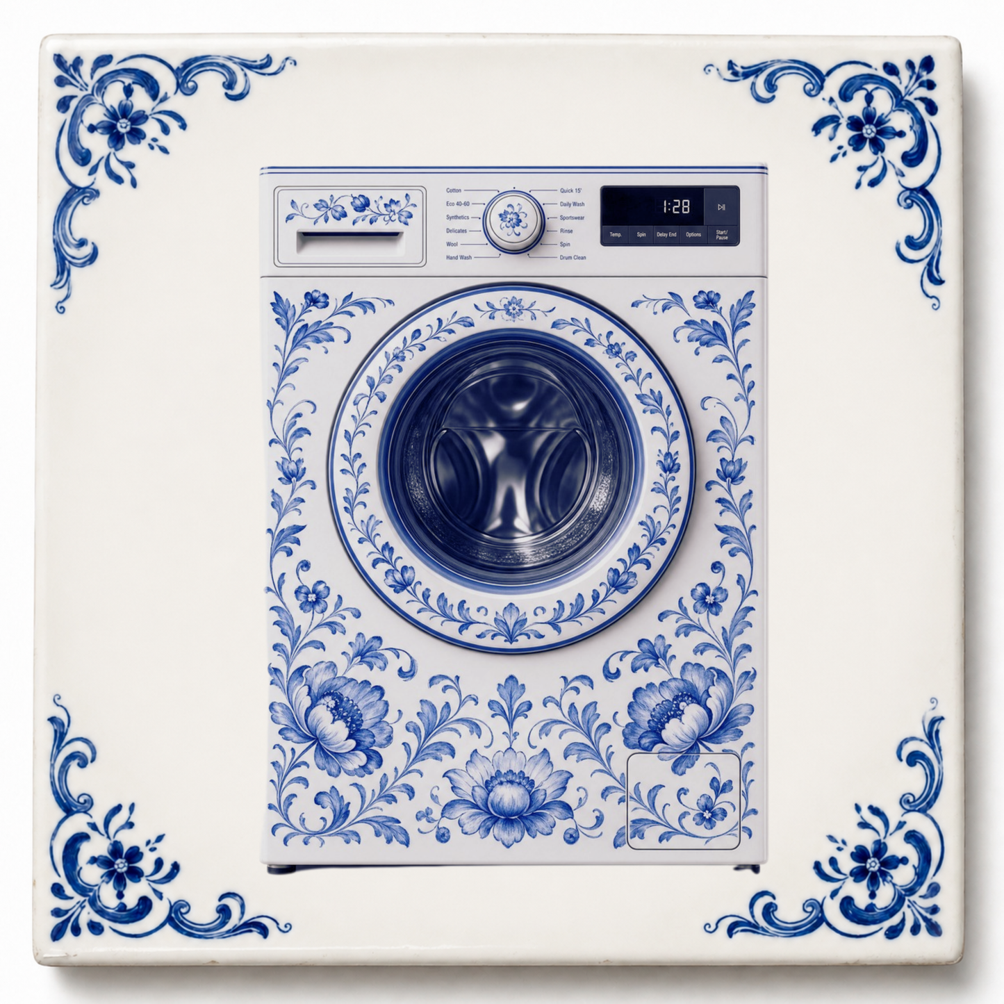 Art Fliese – Waschmaschine
