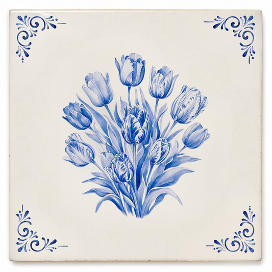 Art Fliese – Tulpenstrauß