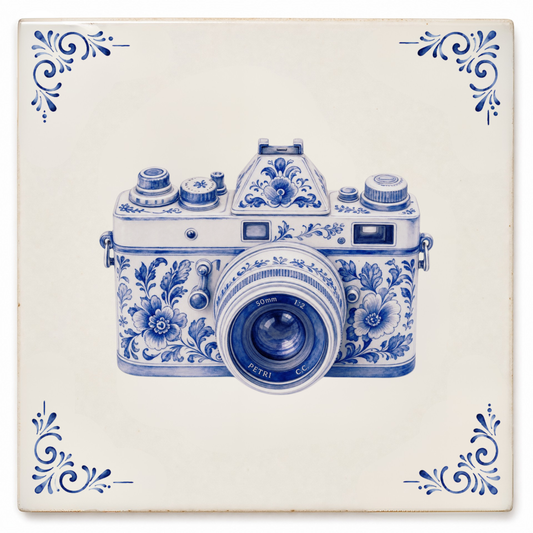 Art Fliese – Vintage Kamera