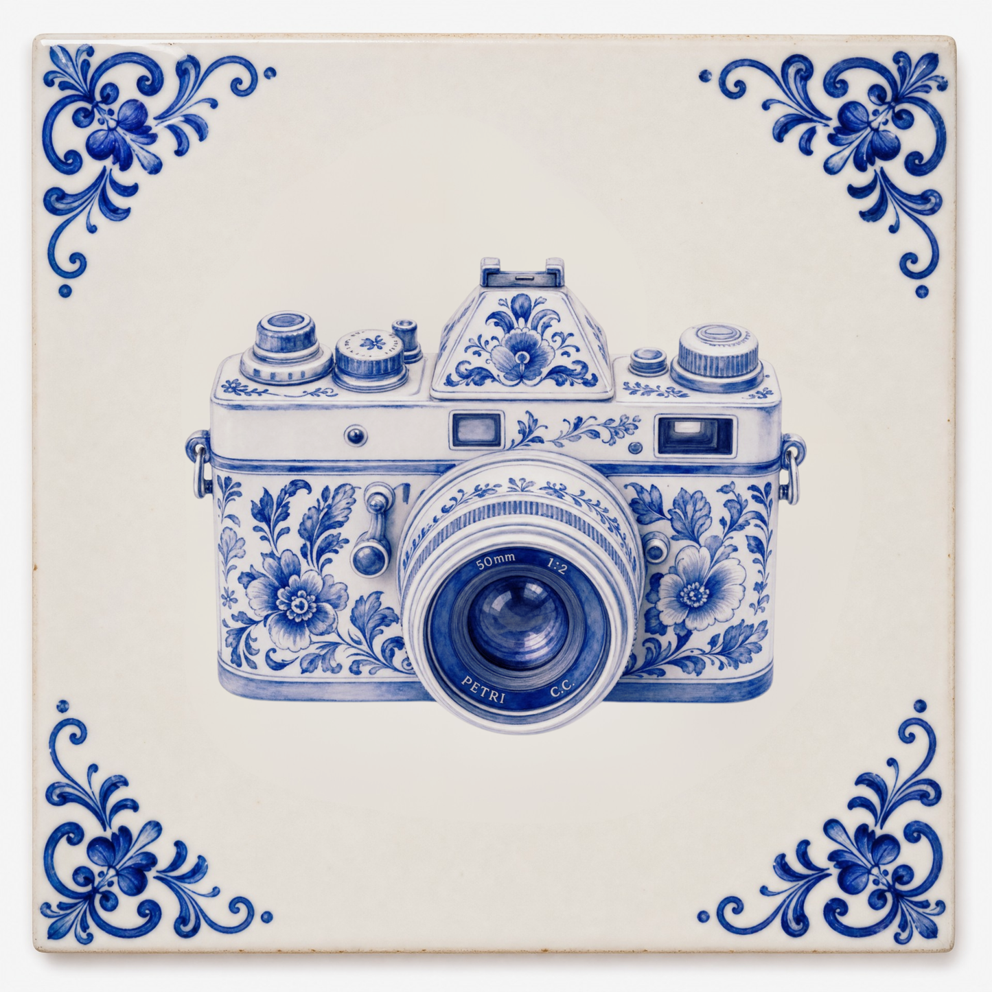 Art Fliese – Vintage Kamera