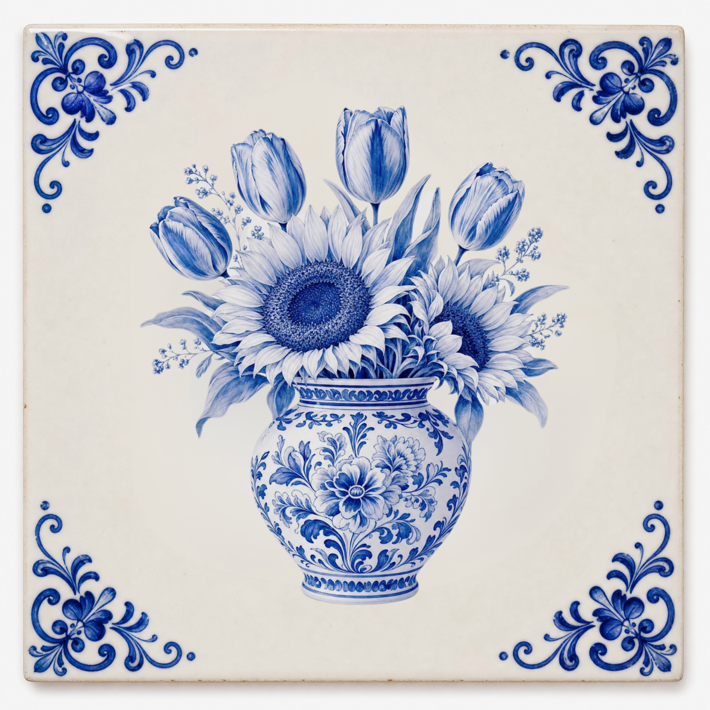 Art Fliese – Blumenvase