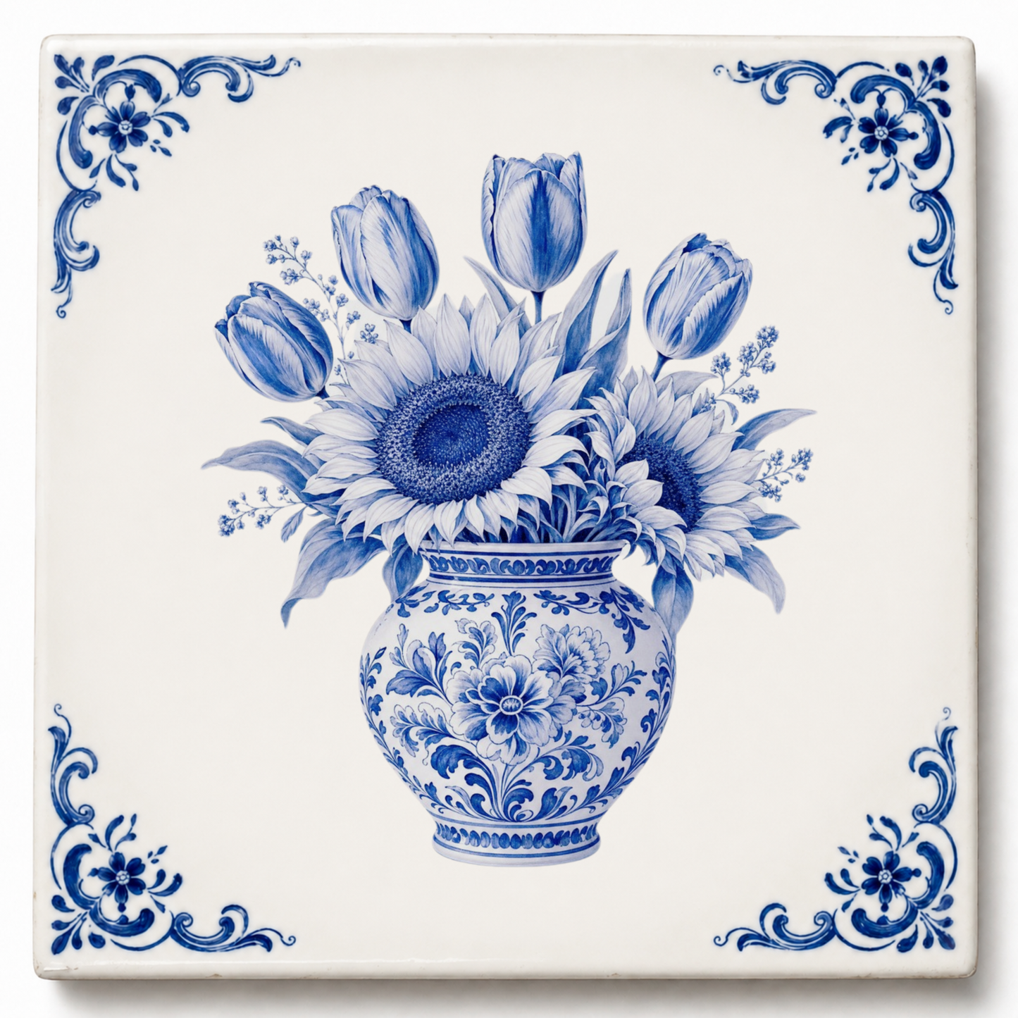 Art Fliese – Blumenvase