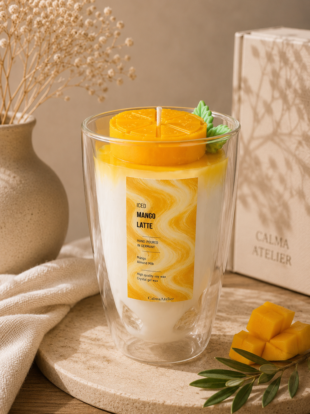 Iced Mango Latte