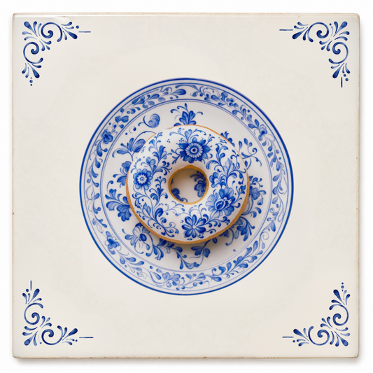 Art Fliese – Glasierter Donut