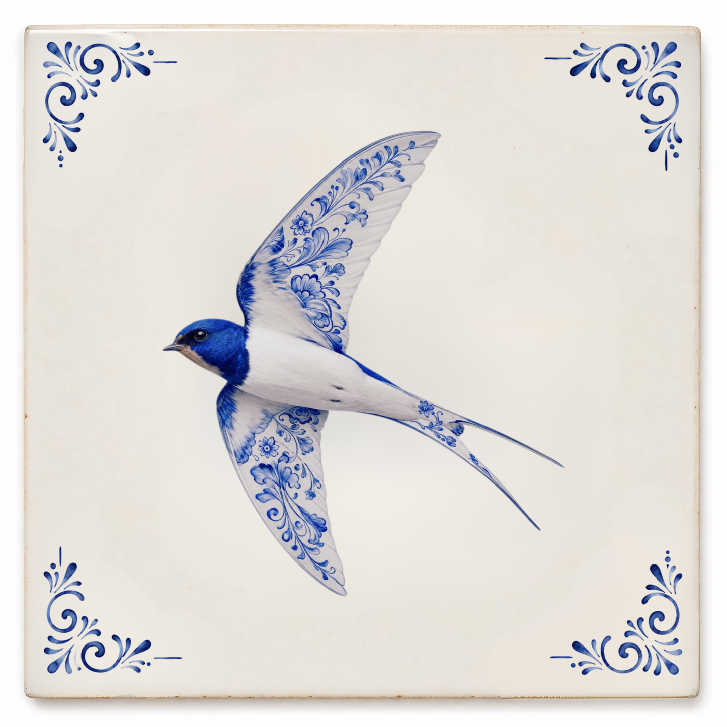 Art Fliese – Fliegende Schwalbe
