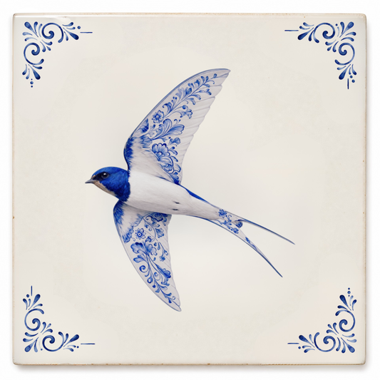 Art Fliese – Fliegende Schwalbe
