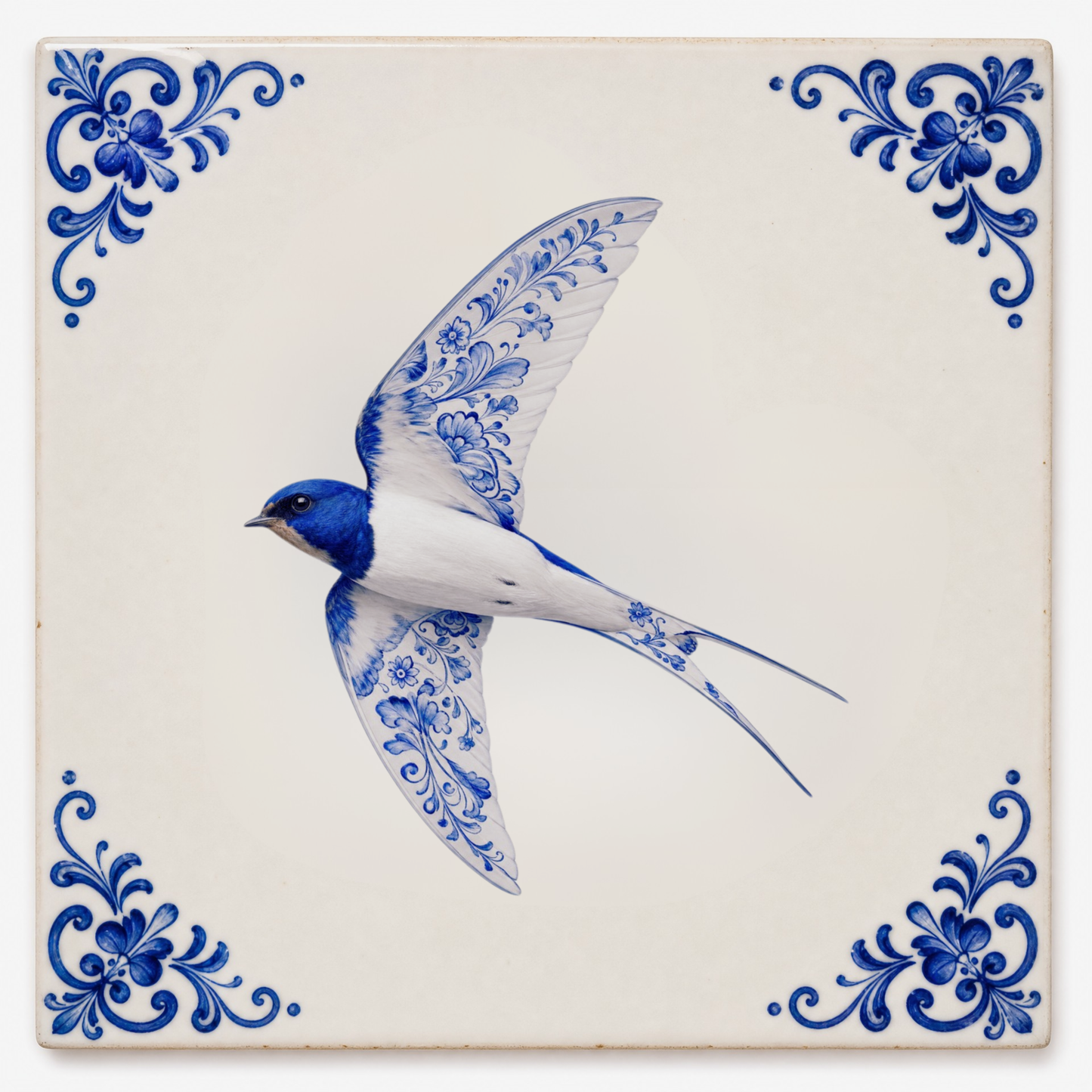 Art Fliese – Fliegende Schwalbe