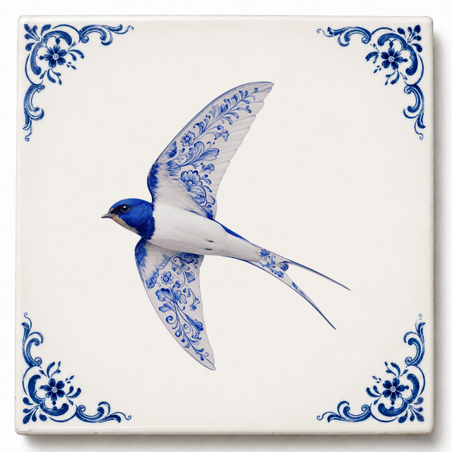 Art Fliese – Fliegende Schwalbe