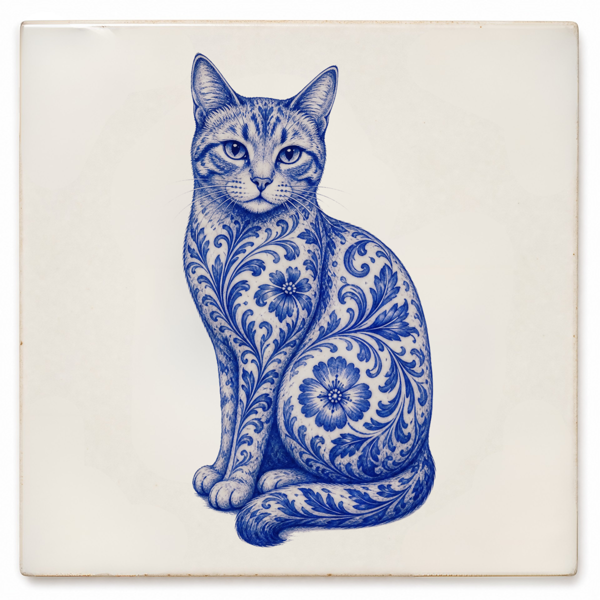 Art Fliese – Katze