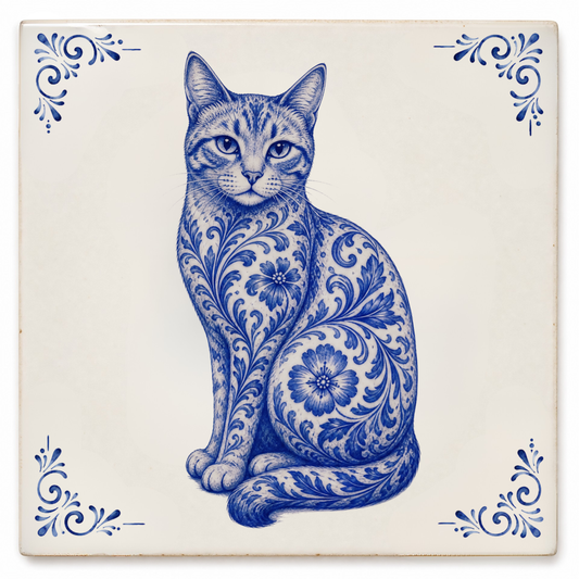 Art Fliese – Katze