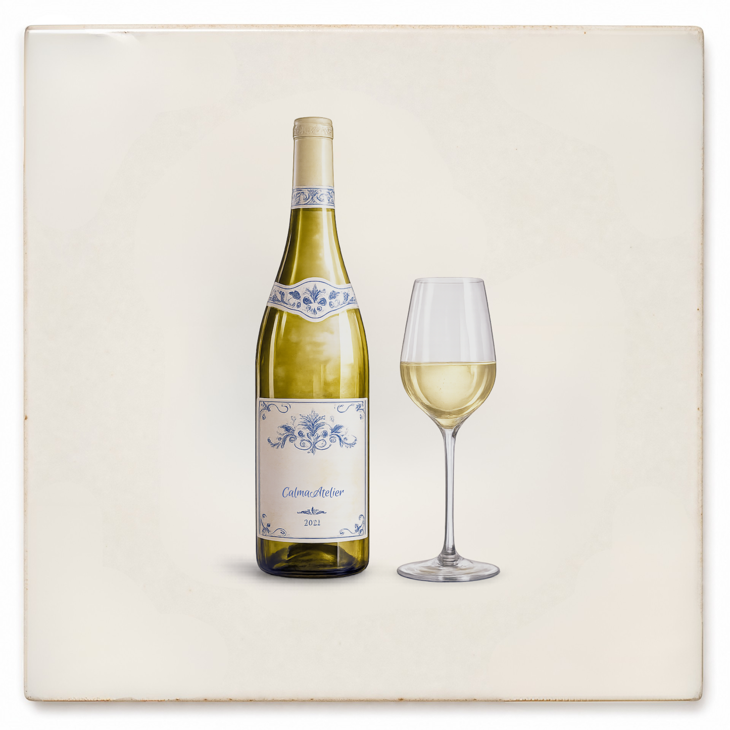 Art Fliese – Weißwein