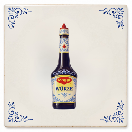 Art Fliese – Würzflasche