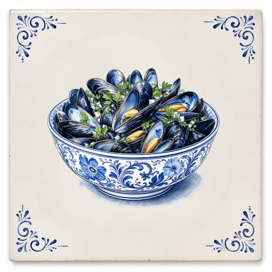 Art Fliese – Miesmuscheln