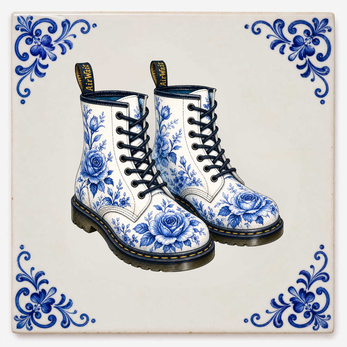 Art Fliese – Schnürstiefel