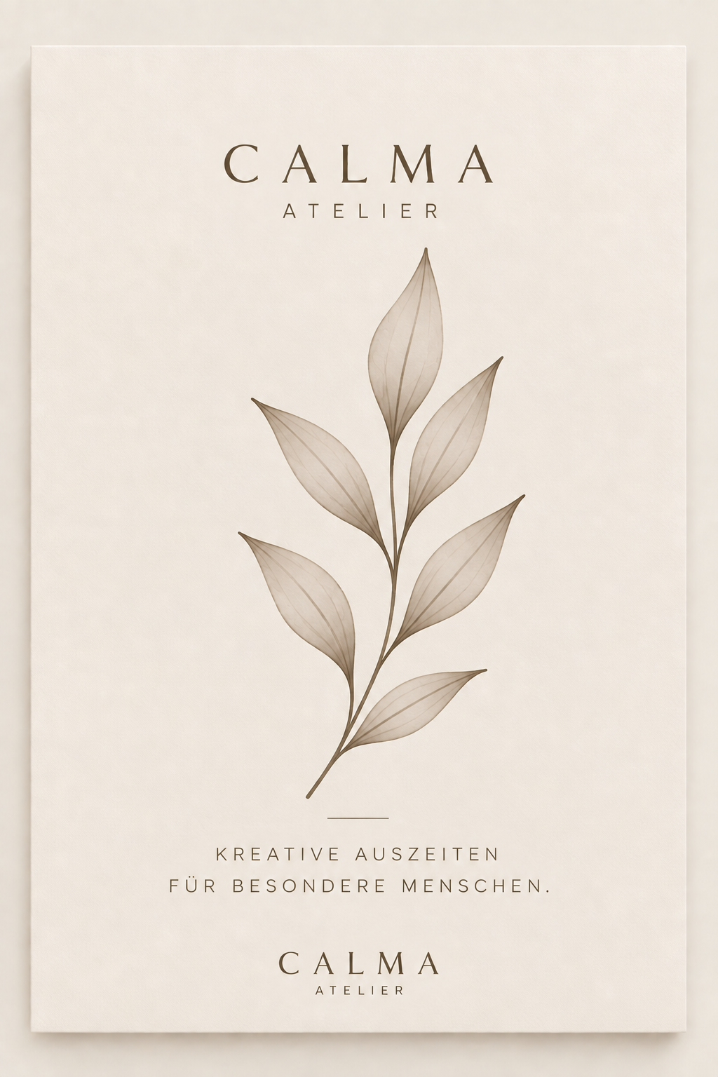 Calma Atelier-Gutschein