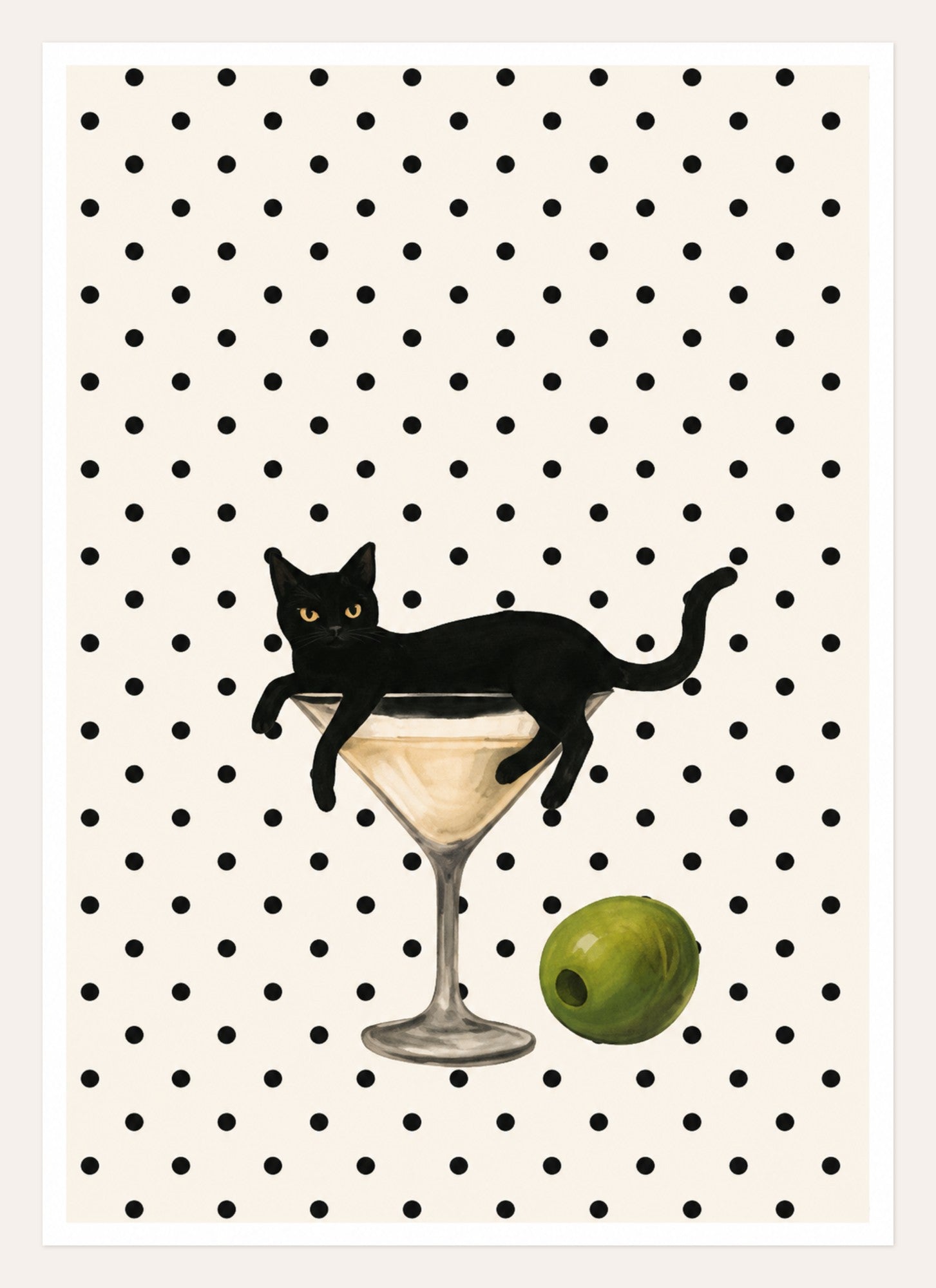 Dirty Martini Cat – A3