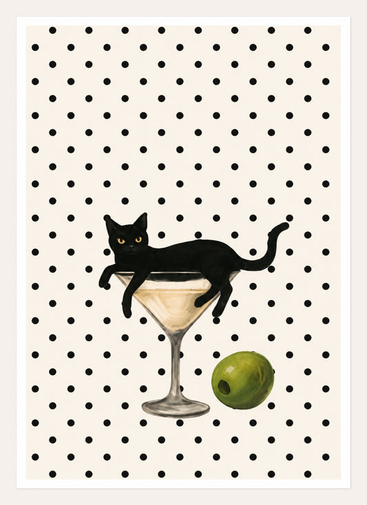 Dirty Martini Cat – A3