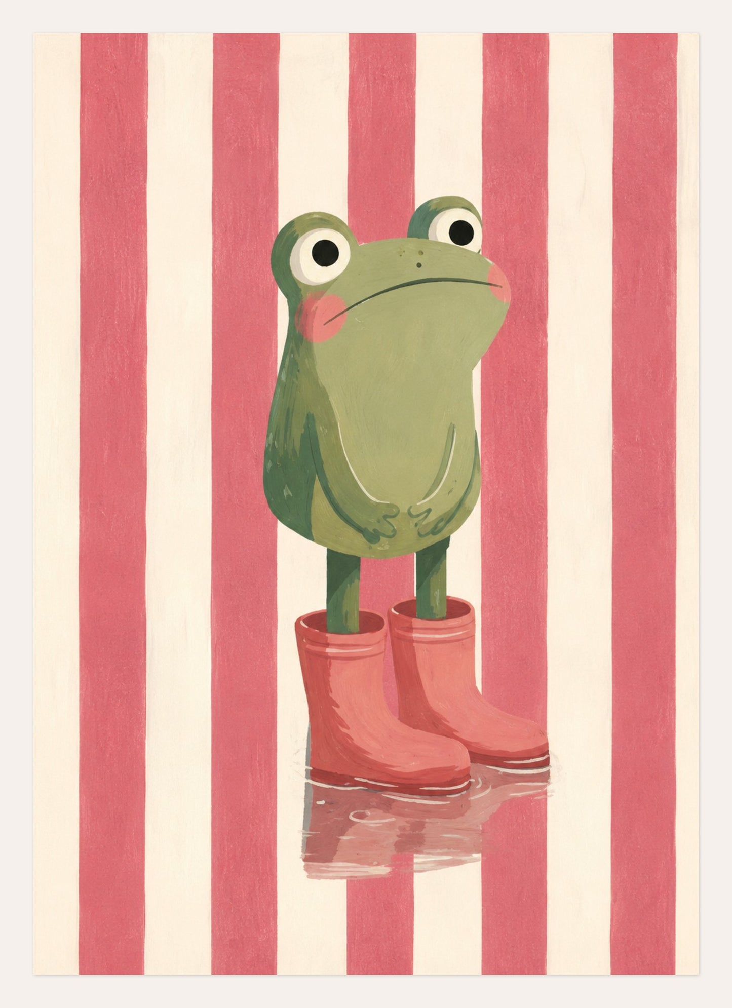 Rainy Day Frog – A3