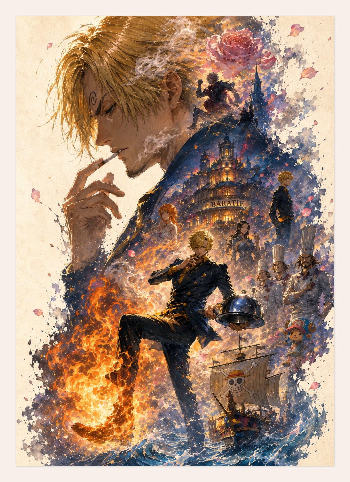Burning Reverie – A3
