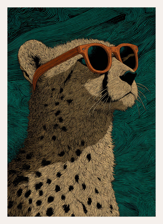 Cool Savanna Cat – A3