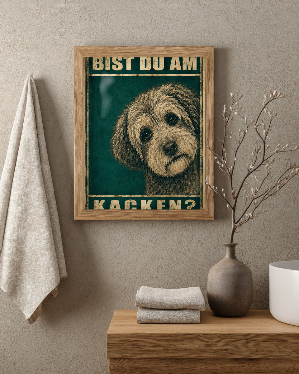 Bist du am Kacken · Hund
