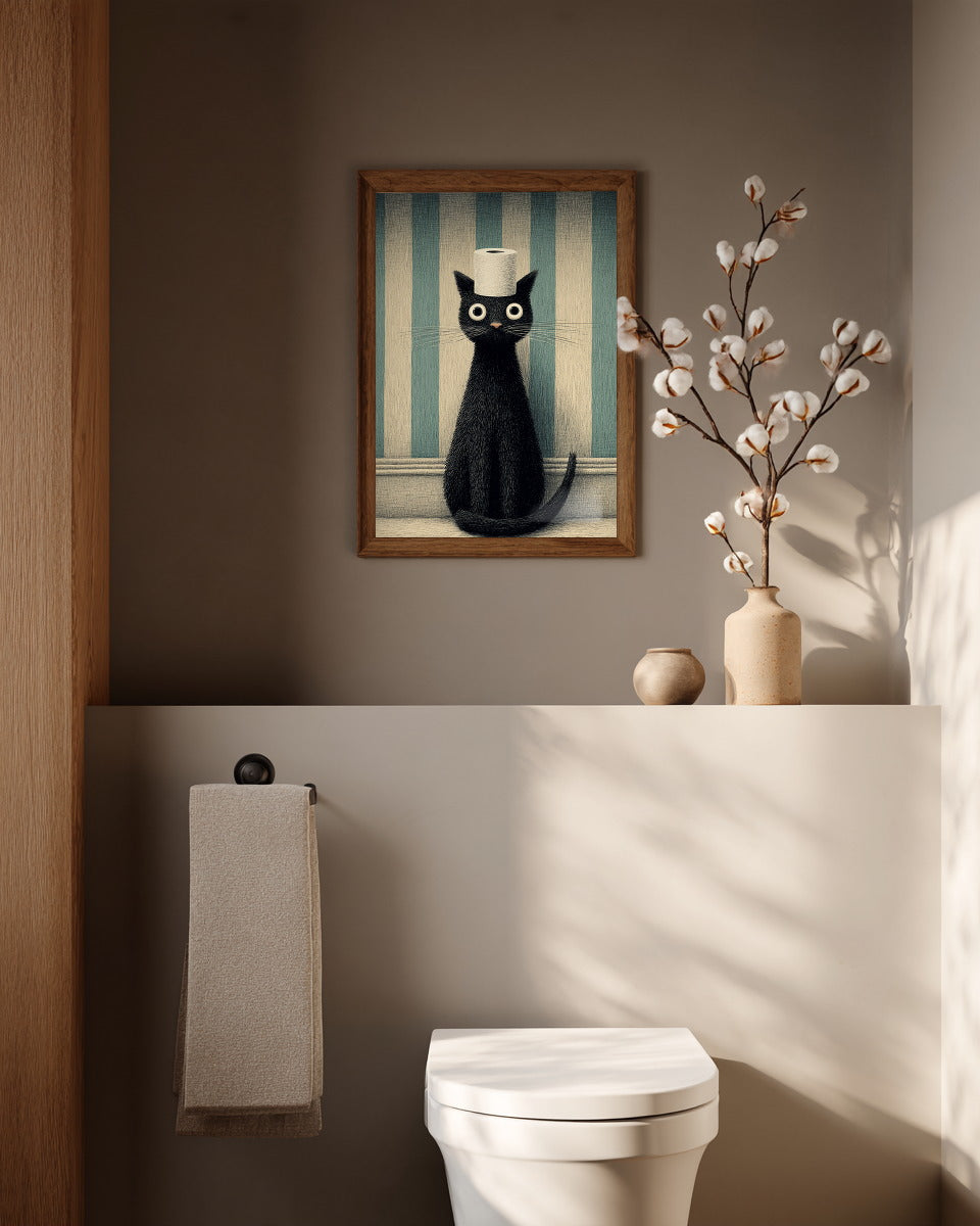 Toilet Paper Cat