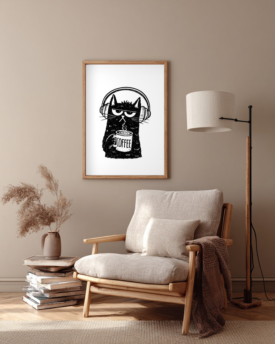 Coffee Mood Cat