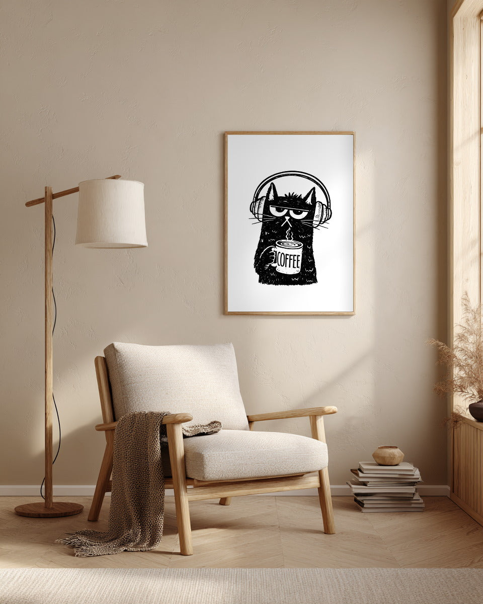 Coffee Mood Cat