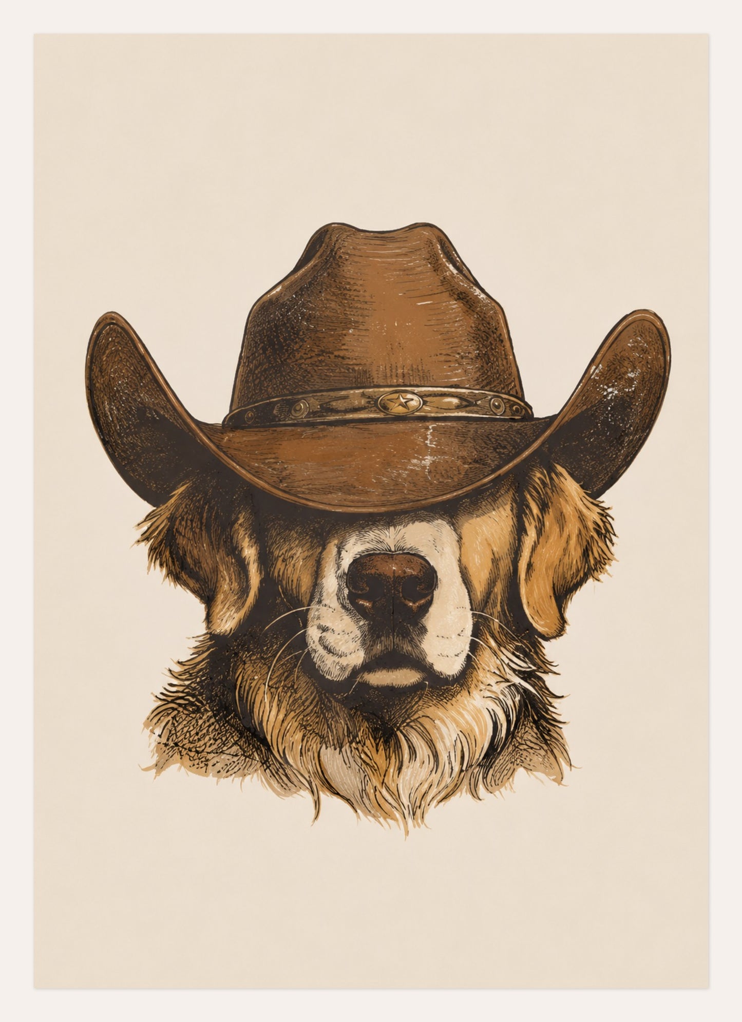 Dusty Good Boy – A3