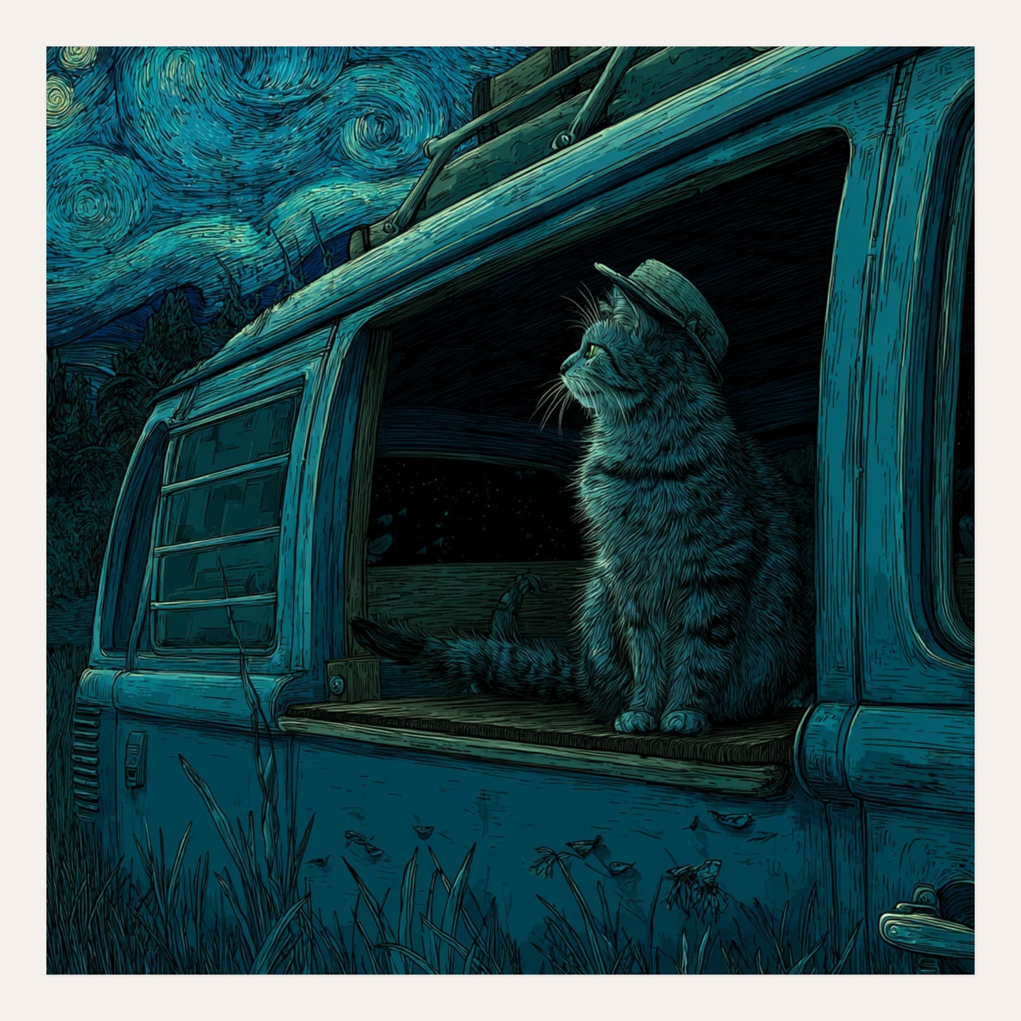 Midnight Road Cat