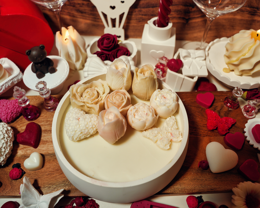 Calm Heart Garden Bowl – Valentine Drop