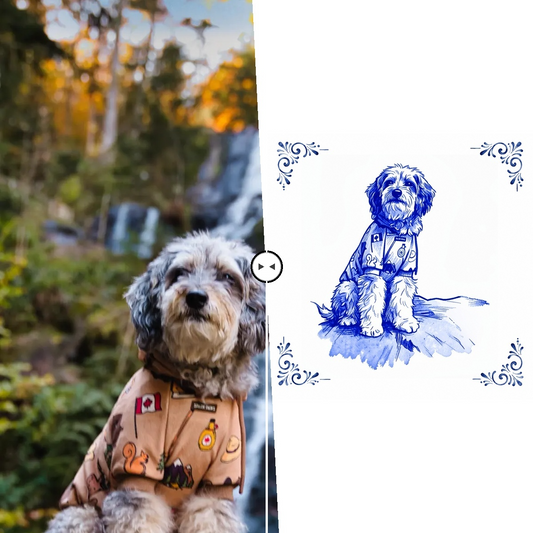 Personalisierte Art Fliese
