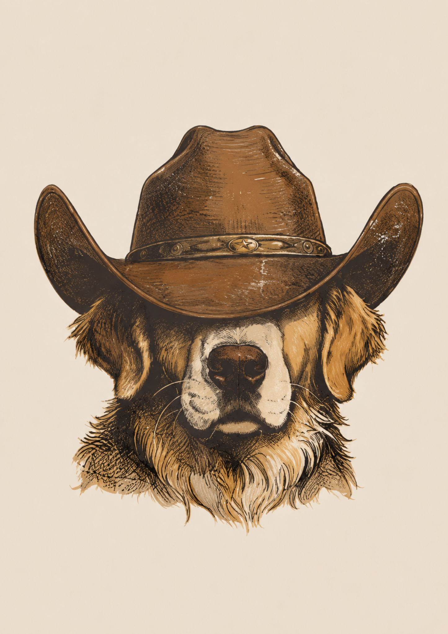 Dusty Good Boy – A3